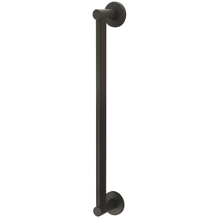 Olympia Faucets 24 in. Long, Metal Mount Grab Bar in Matte Black OP-460034-MB